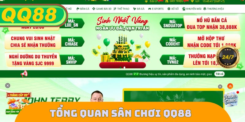 Tổng quan sân chơi QQ88